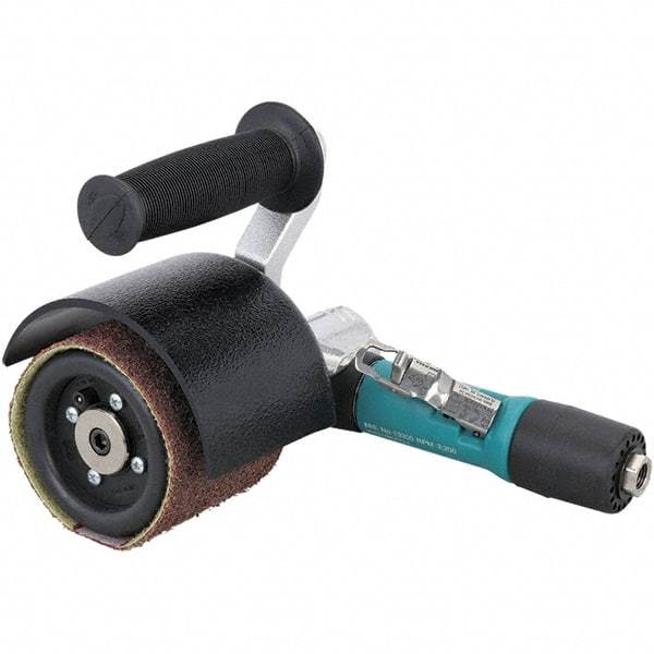 Dynabrade - 0.4 hp, 950 RPM Finishing Sander - 21 CFM Air Consumption, 6.21 bar Air Pressure, 1/4 NPT Inlet - Americas Tooling