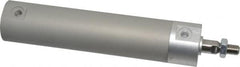 SMC PNEUMATICS - 1" Bore Double Acting Air Cylinder - 1/8 Port, 5/16-24 Rod Thread, 140 Max psi, 40 to 140°F - Americas Tooling