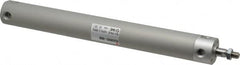 SMC PNEUMATICS - 1" Bore Double Acting Air Cylinder - 1/8 Port, 5/16-24 Rod Thread, 140 Max psi, 40 to 140°F - Americas Tooling