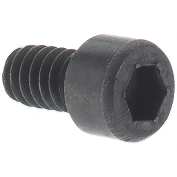 Value Collection - M14x2.00 Metric Coarse Hex Socket Drive, Socket Cap Screw - Grade 12.9 Alloy Steel, Black Oxide Finish, Partially Threaded, 120mm Length Under Head - Americas Tooling