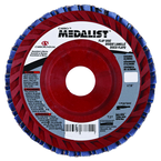 7 x 5/8-11" - 40 Grit - Zirconia Aluminum Type 27 - Fat Boy Resin Cloth Flap Disc - Americas Tooling