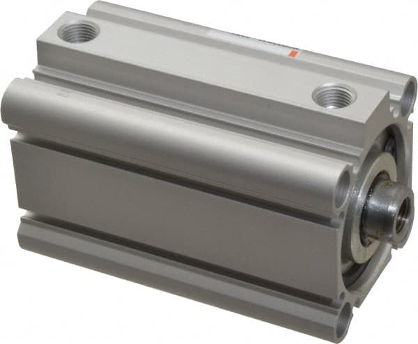 SMC PNEUMATICS - 1-15/16" Stroke x 1-1/2" Bore Double Acting Air Cylinder - 1/8 Port, 3/8-24 Rod Thread, 145 Max psi, 15 to 160°F - Americas Tooling