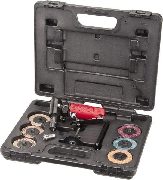 Chicago Pneumatic - 19 Piece, Right Angle Die Grinder Kit - Americas Tooling