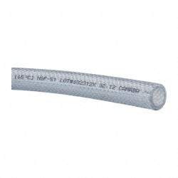 Eaton - 1/2" Inside x 3/4" Outside Diam, Food & Beverage Hose - 2" Bend Radius, Clear, 1' Long, 300' Coil Length - Americas Tooling