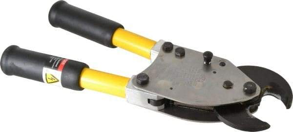 H.K. Porter - 14" OAL, 795 MCM Capacity, Cable Cutter - 29/64" Jaw Length, Oval Head, Plastic Cushion Handle - Americas Tooling