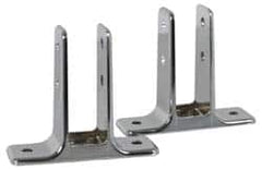 Bradley - Washroom Partition Zamac Urinal Panel Hardware - Compatible with Urinal Stalls - Americas Tooling