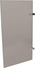 Bradley - Washroom Partition Steel Urinal Panel - 23 Inch Wide x 42 Inch High, ADA Compliant Stall Compatibility, Warm Gray - Americas Tooling