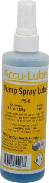 Accu-Lube - Accu-Lube, 8 oz Bottle Cutting & Sawing Fluid - Natural Ingredients, For Drilling, Reaming, Tapping - Americas Tooling