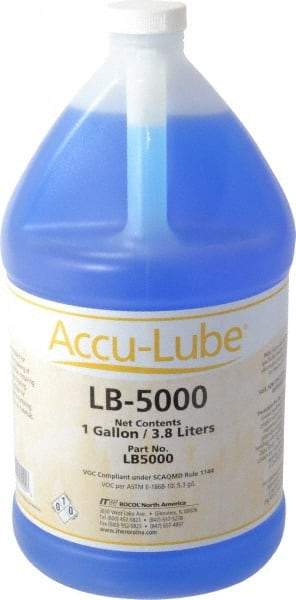 Accu-Lube - Accu-Lube LB-5000, 1 Gal Bottle Cutting & Sawing Fluid - Natural Ingredients, For Machining - Americas Tooling