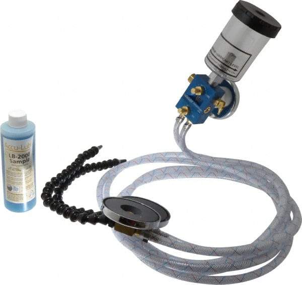 Accu-Lube - 2 Outlet, Micro Lubricant System - 12' Coolant Line Length - Americas Tooling