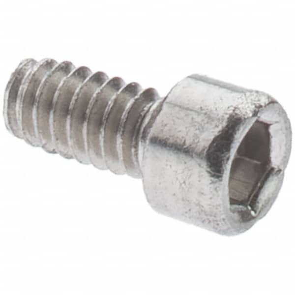 Value Collection - #5-44 UNF Hex Socket Drive, Socket Cap Screw - Grade 18-8 & Austenitic A2 Stainless Steel, Uncoated, Fully Threaded, 3/4" Length Under Head - Americas Tooling