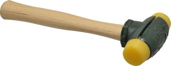 Garland - 1-1/2 Lb Head 1-1/4" Face Plastic Split Head Hammer - 11" OAL, Wood Handle - Americas Tooling