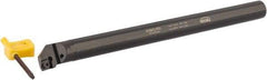 Hertel - 0.93" Min Bore Diam, 10" OAL, 3/4" Shank Diam, A-SCLP Indexable Boring Bar - CP.. 32.52 Insert, Screw Holding Method - Americas Tooling