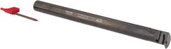 Hertel - 0.98" Min Bore Diam, 10" OAL, 3/4" Shank Diam, A-SVUB Indexable Boring Bar - VB.. Insert, Screw Holding Method - Americas Tooling