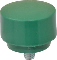 Proto - 1-1/2" Face Diam, Grade Tough, Green Hammer Tip/Face - Plastic - Americas Tooling