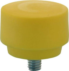 Proto - 1-1/2" Face Diam, Grade Extra Hard, Yellow Hammer Tip/Face - Plastic - Americas Tooling