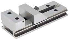 Suburban Tool - 4" Jaw Width, 8" Jaw Opening Capacity, 1-11/16" Jaw Height, Toolmaker's Vise - Flat Jaw, 0.0003" Parallelism, 0.0003" Squareness, 12" OAL x 6" OAW x 3-7/16" OAH - Americas Tooling