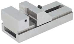 Suburban Tool - 4" Jaw Width, 7" Jaw Opening Capacity, 1-7/16" Jaw Height, Toolmaker's Vise - Flat Jaw, 0.0003" Parallelism, 0.0003" Squareness, 11" OAL x 4" OAW x 3" OAH - Americas Tooling