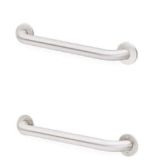 Bradley - Washroom Partition Stainless Steel Grab Bar - 42 Inch Long, Compatible with Shower and Toilet Stalls - Americas Tooling