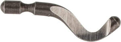 Shaviv - B30 Right-Handed High Speed Steel Deburring Swivel Blade - Use on Cross Hole Surfaces, Adjustable - Americas Tooling