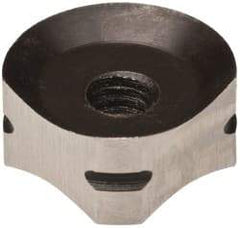 Noga - N80K M42 Bi-Directional High Speed Steel Deburring Swivel Blade - Round Blade Cross Section, Use on Slot/Keyway Surfaces, Reversible - Americas Tooling