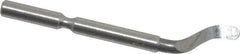 Shaviv - E100C Right-Handed Carbide Deburring Swivel Blade - Use on Hole Edge & Straight Edge Surfaces, Adjustable - Americas Tooling