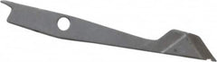 Cogsdill Tool - 3/32", Type A Double Angle, Replacement Deburring Blade - High Speed Steel, for Front & Back Hole Deburring & Chamfering - Americas Tooling