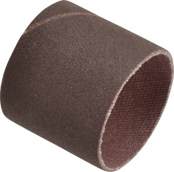 3M - 240 Grit Aluminum Oxide Coated Spiral Band - 1" Diam x 1" Wide, Very Fine Grade - Americas Tooling