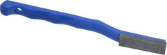 Value Collection - 320 Grit Blue Single-Ended Boron Carbide Hand Hone - Extra Fine Grade, 5-1/2" OAL, with Cutting Dimensions of 1-9/16" Length x 1/2" Wide x 3/16" High - Americas Tooling