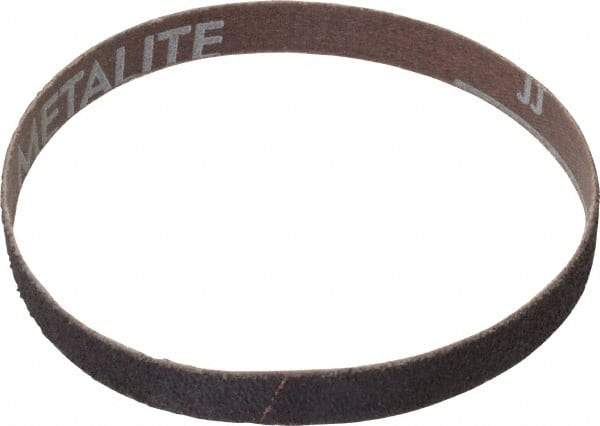 Norton - 1/2" Wide x 12" OAL, 40 Grit, Aluminum Oxide Abrasive Belt - Aluminum Oxide, Coarse, Coated, X Weighted Cloth Backing, Series R283 - Americas Tooling