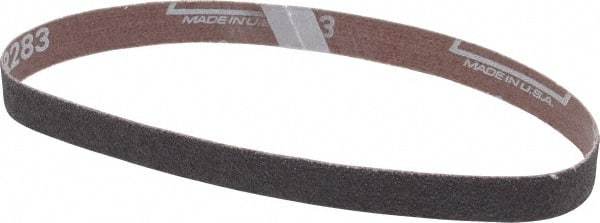 Norton - 3/4" Wide x 20-1/2" OAL, 40 Grit, Aluminum Oxide Abrasive Belt - Aluminum Oxide, Coarse, Coated, Cloth Backing, Series R283 - Americas Tooling