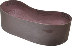 Tru-Maxx - 3" Wide x 24" OAL, 320 Grit, Aluminum Oxide Abrasive Belt - Aluminum Oxide, Extra Fine, Coated - Americas Tooling