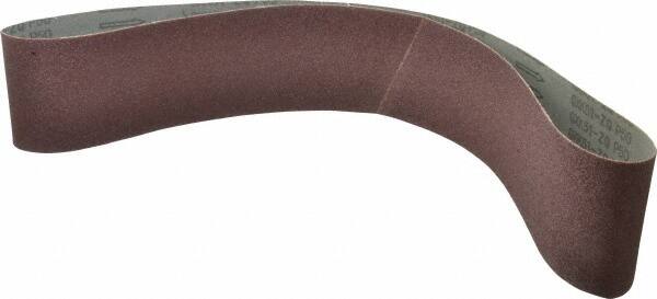 Tru-Maxx - 4" Wide x 54" OAL, 50 Grit, Aluminum Oxide Abrasive Belt - Aluminum Oxide, Coarse, Coated - Americas Tooling