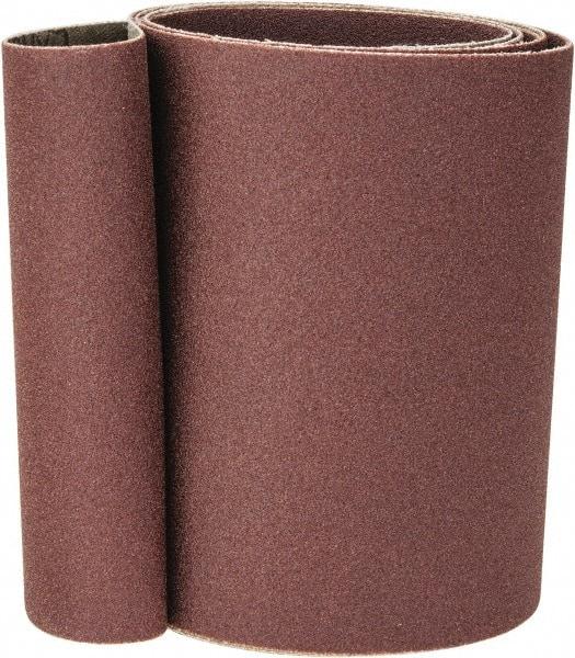 Tru-Maxx - 4" Wide x 54" OAL, 180 Grit, Aluminum Oxide Abrasive Belt - Aluminum Oxide, Very Fine, Coated, X Weighted Cloth Backing - Americas Tooling