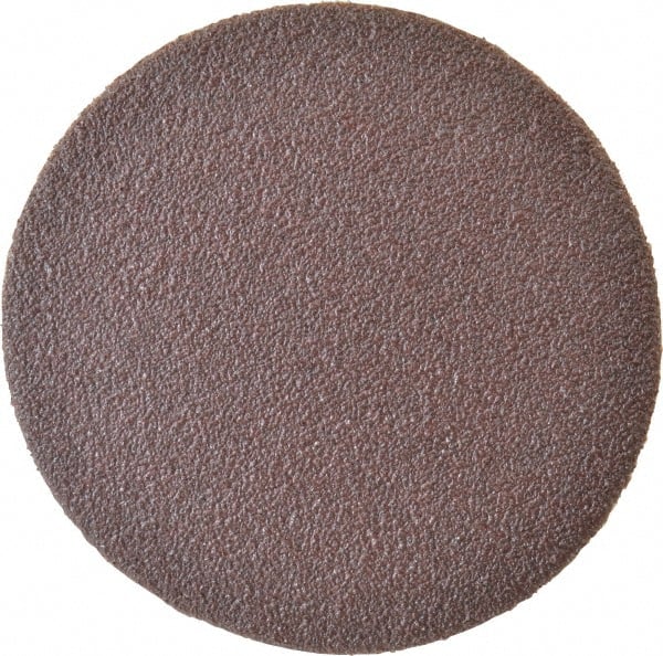 Made in USA - 6" Diam, 40 Grit Aluminum Oxide Adhesive PSA Disc - Americas Tooling