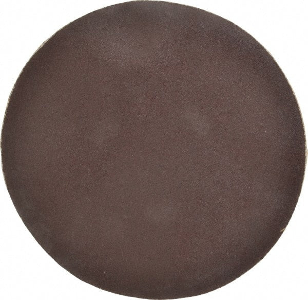 Made in USA - 10" Diam, 100 Grit Aluminum Oxide Adhesive PSA Disc - Americas Tooling