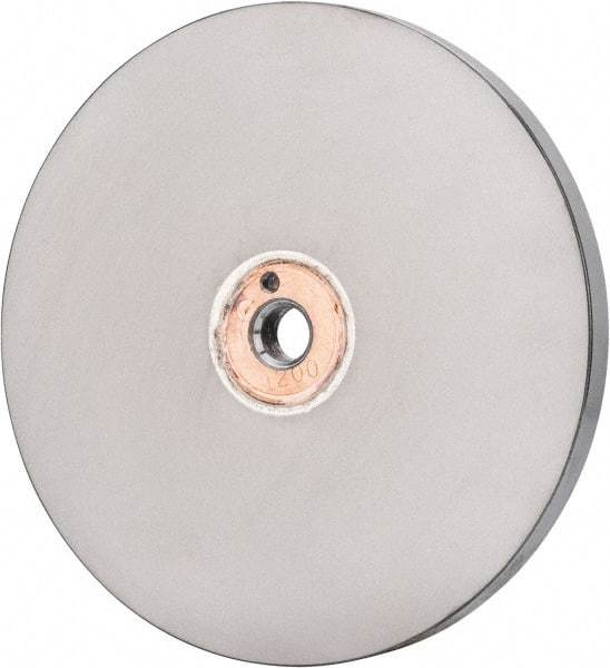 Accu-Finish - 6" Diam, 1/2" Hole Size, 1/2" Overall Thickness, 1,200 Grit, Tool & Cutter Grinding Wheel - Ultra Fine Grade, Diamond - Americas Tooling