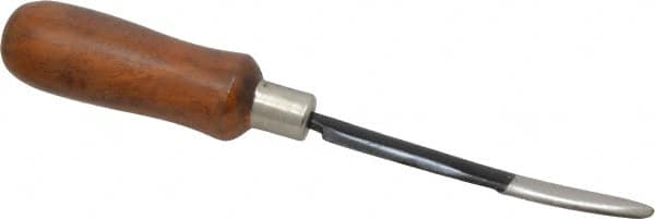 Value Collection - Hand Deburring Half Round Tool - Steel Blade - Americas Tooling