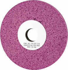 Grier Abrasives - 7" Diam x 1-1/4" Hole x 1/2" Thick, J Hardness, 46 Grit Surface Grinding Wheel - Americas Tooling