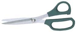 Clauss - 3-1/4" LOC, 8" OAL Stainless Steel Standard Shears - Ambidextrous, Straight Handle, For General Purpose Use - Americas Tooling