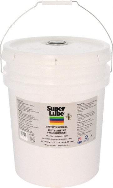 Synco Chemical - 5 Gal Pail, Synthetic Gear Oil - -45°F to 450°F, ISO 460 - Americas Tooling