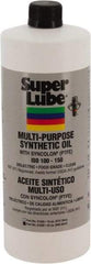 Synco Chemical - 1 Qt Bottle Synthetic Multi-Purpose Oil - -42.78 to 232.22°F, SAE 85W, ISO 150, 681.5 SUS at 40°C, Food Grade - Americas Tooling