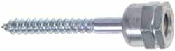 ITW Buildex - 3/8" Zinc-Plated Steel Vertical (End Drilled) Mount Threaded Rod Anchor - 5/8" Diam x 3" Long, 2,060 Lb Ultimate Pullout, For Use with Wood - Americas Tooling