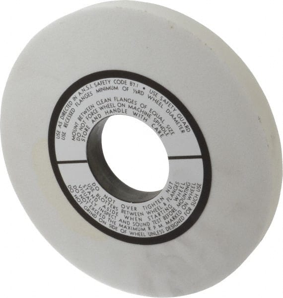 Grier Abrasives - 10" Diam x 3" Hole x 1" Thick, H Hardness, 60 Grit Surface Grinding Wheel - Americas Tooling