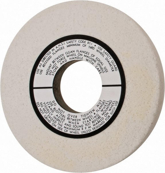 Grier Abrasives - 10" Diam x 3" Hole x 1" Thick, F Hardness, 46 Grit Surface Grinding Wheel - Americas Tooling