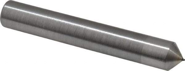 SPI - 0.015" Full Ball Radius Single Point Diamond Dresser - 2-1/2" Long x 3/8" Shank Diam - Americas Tooling