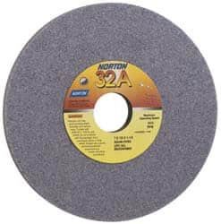 Grier Abrasives - 6" Diam x 1-1/4" Hole x 1/4" Thick, K Hardness, 60 Grit Surface Grinding Wheel - Americas Tooling