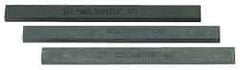 Made in USA - 240 Grit Silicon Carbide Rectangular Polishing Stone - Very Fine Grade, 1/2" Wide x 6" Long x 1/4" Thick - Americas Tooling