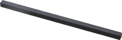 Made in USA - 240 Grit Silicon Carbide Square Polishing Stone - Very Fine Grade, 1/4" Wide x 6" Long x 1/4" Thick - Americas Tooling