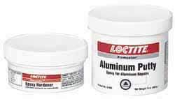 Loctite - 1 Lb Kit Gray Epoxy Resin Putty - -20 to 203°F Operating Temp, 6 hr Full Cure Time, Series 135 - Americas Tooling